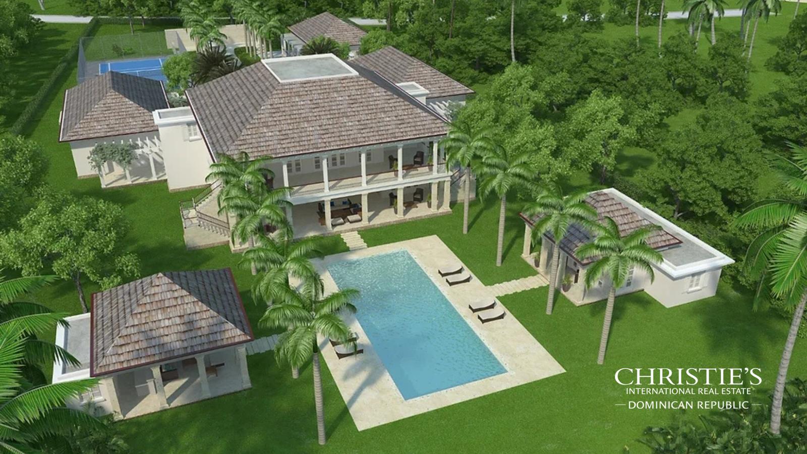 Estate Home with Tennis Court in Cap Cana — photo 3