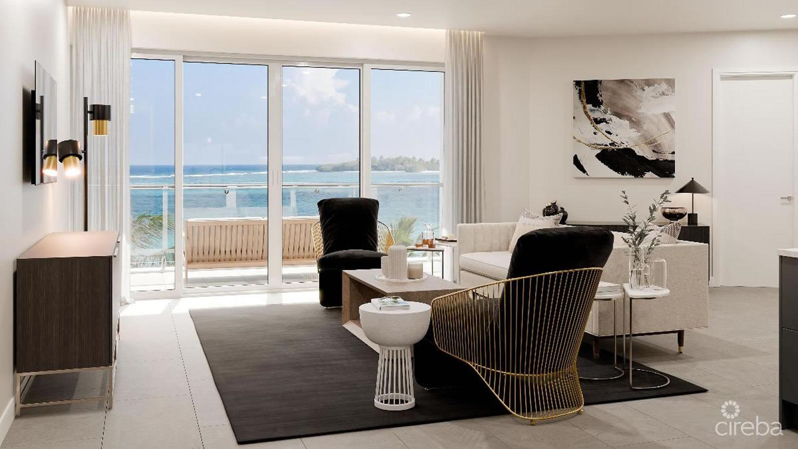 2 Bedroom Oceanfront Residence 2 for Sale, Point West, North West Point, Grand Cayman — photo 1