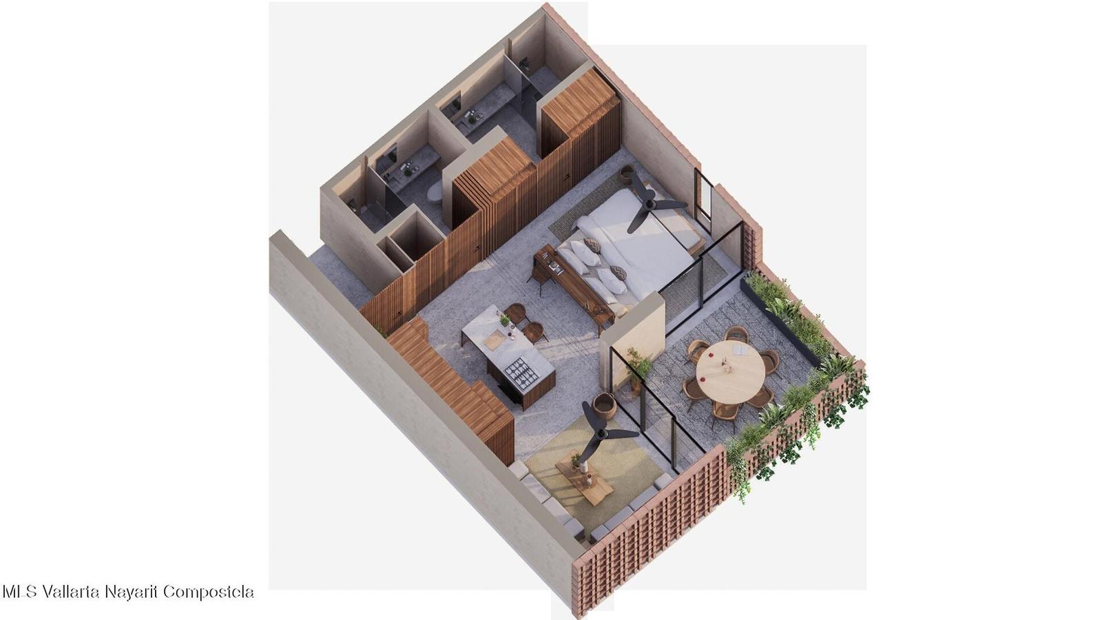 1-bedroom condo in Ofrenda, Puerto Vallarta — photo 5