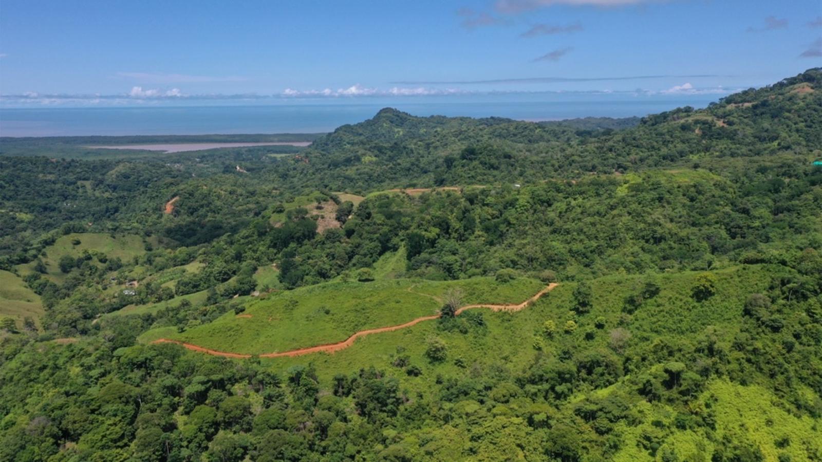 56 Acres of Ocean-View Land with Starter Home in Tres Rios, Puntarenas — photo 1