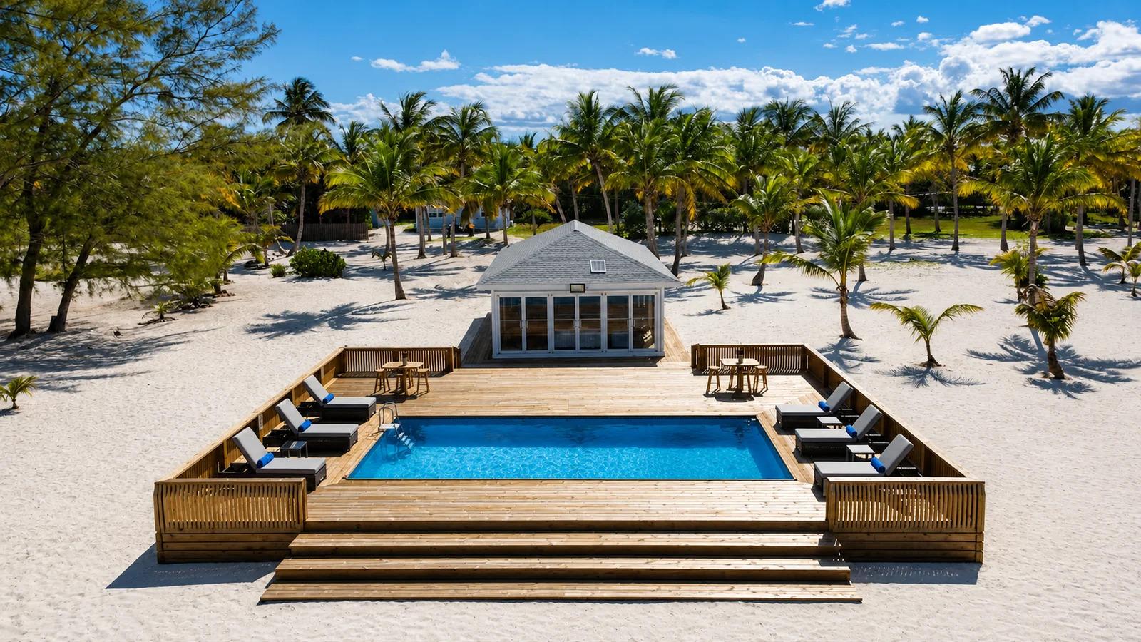 8 Bedroom 4 Villa Beachfront Estate for Sale, Kemp's Bay, Andros, Bahamas — photo 2