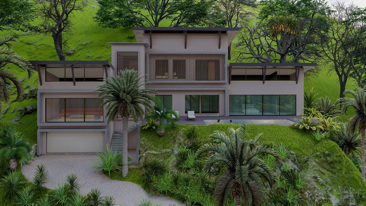 4 Bedroom Ocean-View Home Under Construction in Playas del Coco — photo 2
