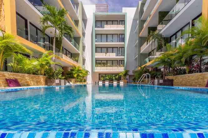 One Bedroom Penthouse with Rooftop Terrace and Plunge Pool in Playa Del Carmen — photo 3