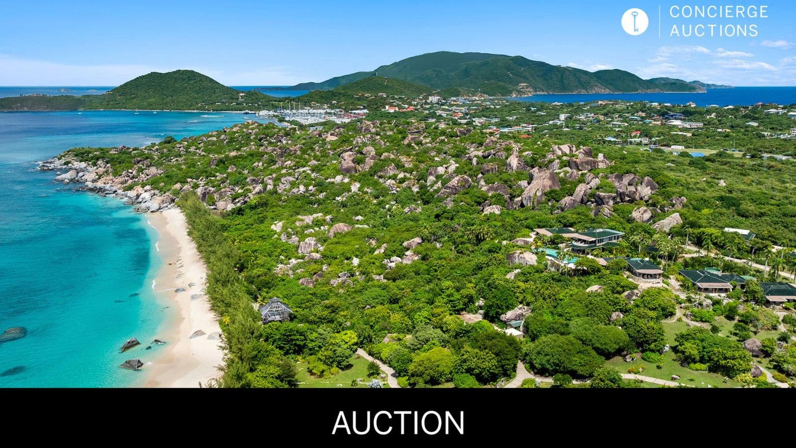 Valley Trunk Estate, 18+ acres beachfront in Virgin Gorda — photo 1