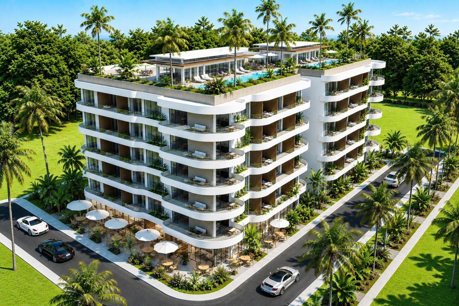 New 2 Bedroom Corner Apartments for Sale, Bayahibe, Dominican Republic — photo 1