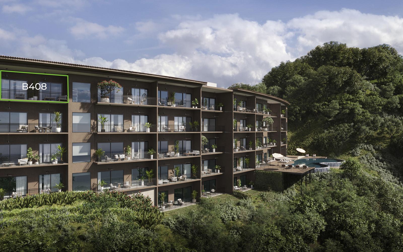 2 Bedroom Condo B408 for Sale, Azul Paraiso, Ocotal, Papagayo, Guanacaste, Costa Rica — photo 1