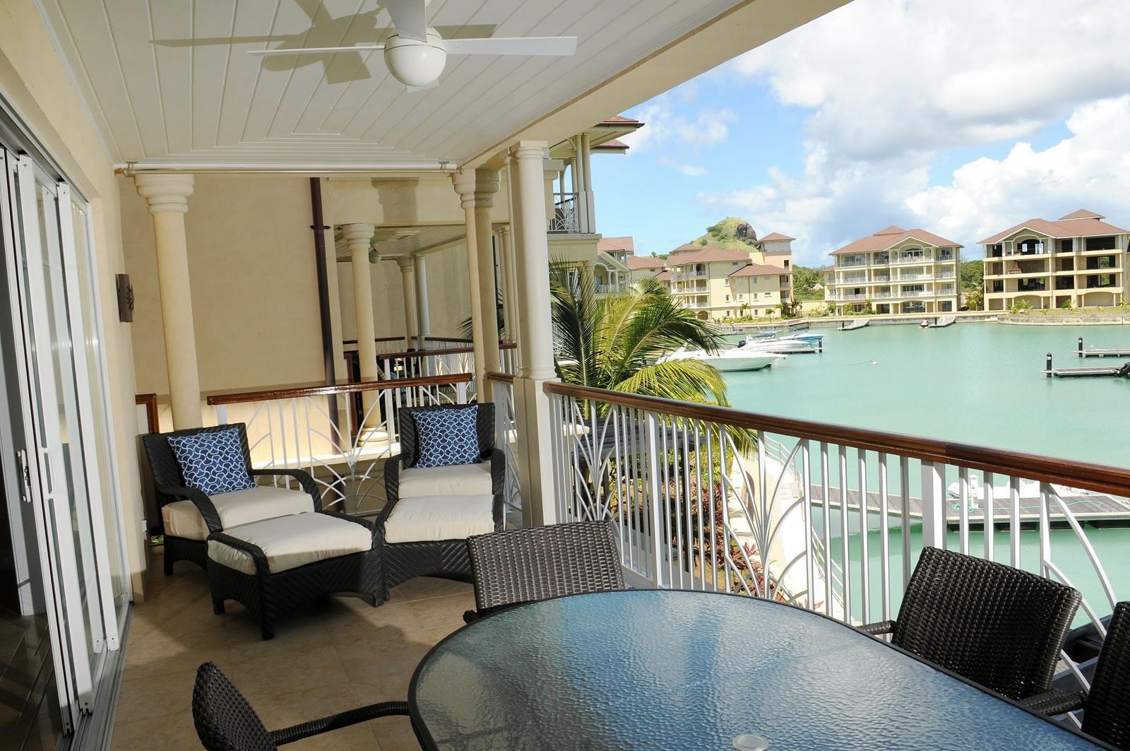 2-bedroom apartment in The Landings, Rodney Bay with marina views — photo 1