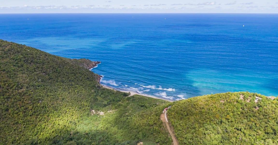 64 Acres of Waterfront Land for Sale, Cooper Bay, Tortola, BVI — photo 2