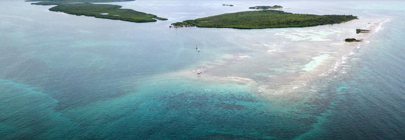 Turneffe Flats sea to lagoon — photo 4