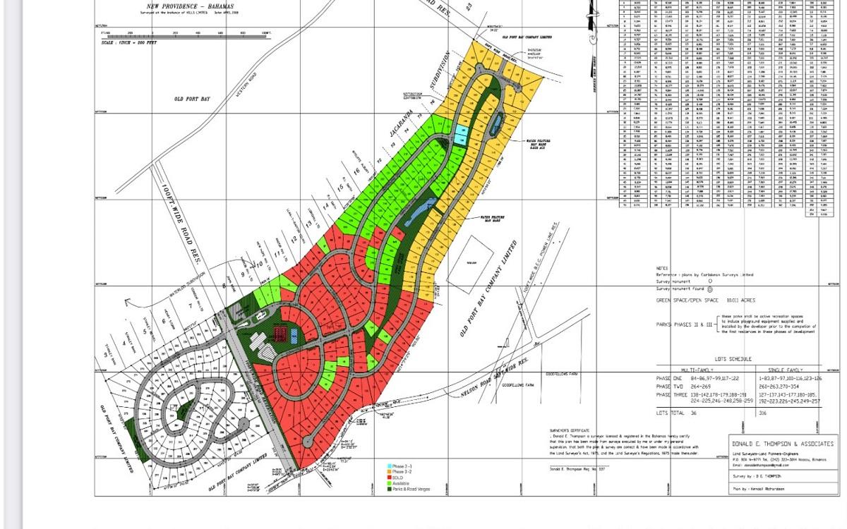 0.36-acre residential lot in Lyford Hills, New Providence — photo 3