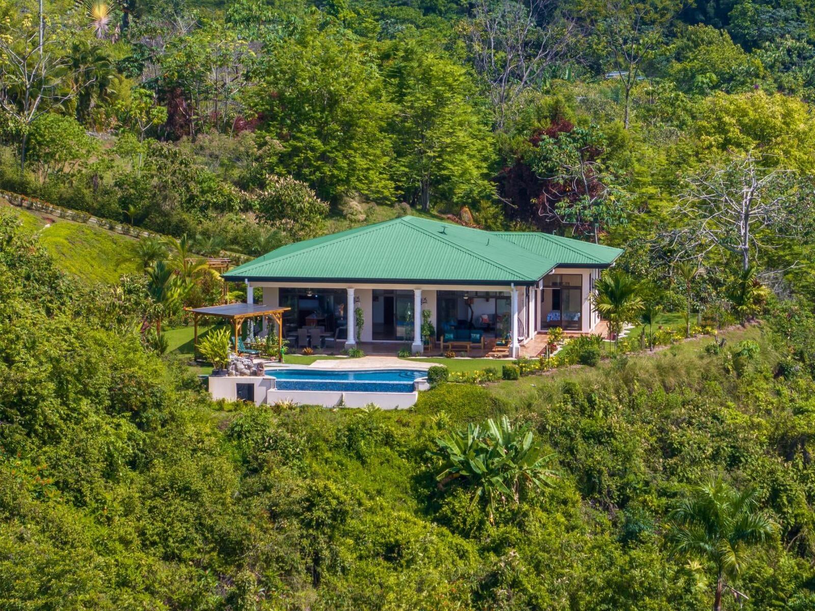 2 Bedroom Ocean-View Home for Sale, Hills Of Portalon, Matapalo, Puntarenas, Costa Rica — photo 2