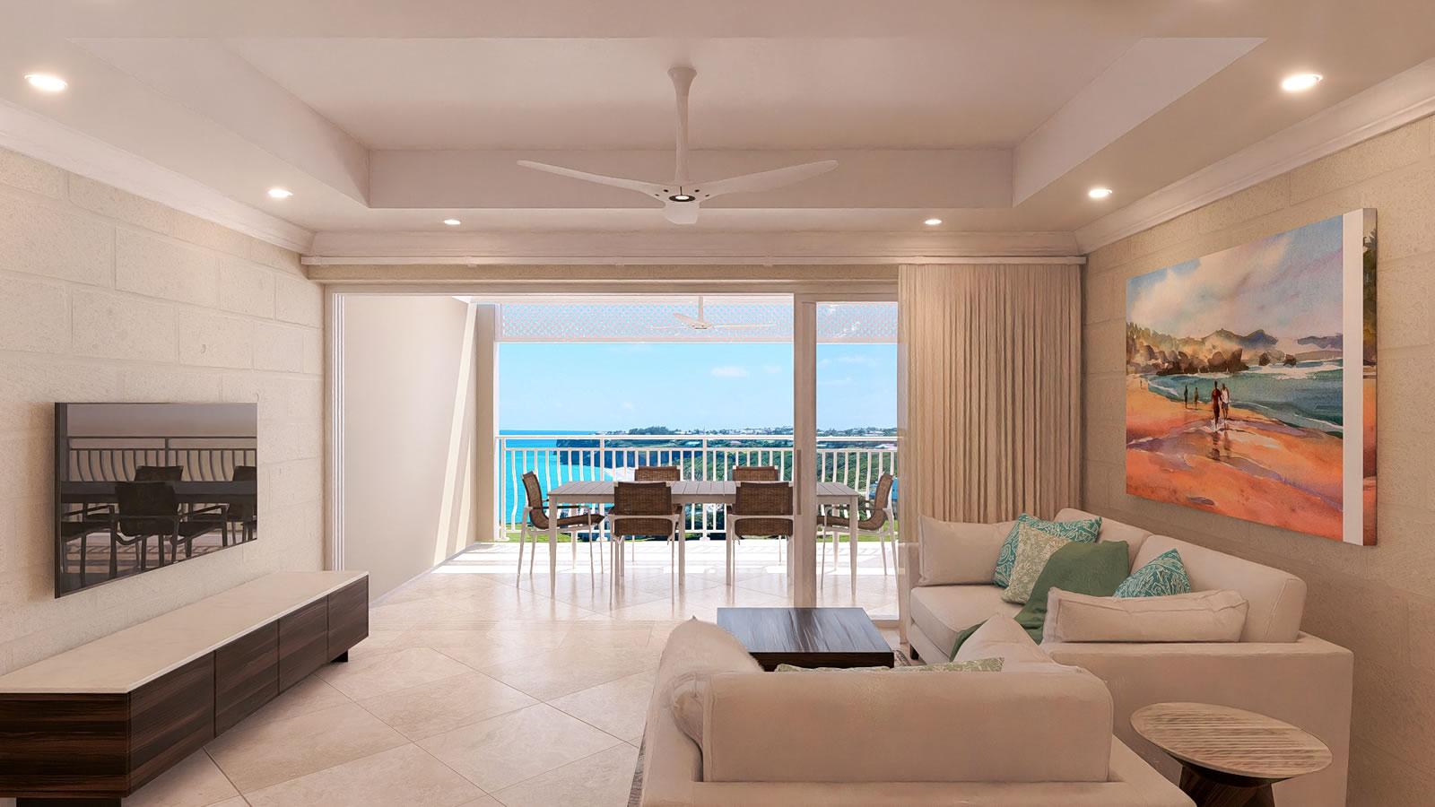 2-bedroom condo lock-off at The Crane Private Residences, Saint Philip — photo 2