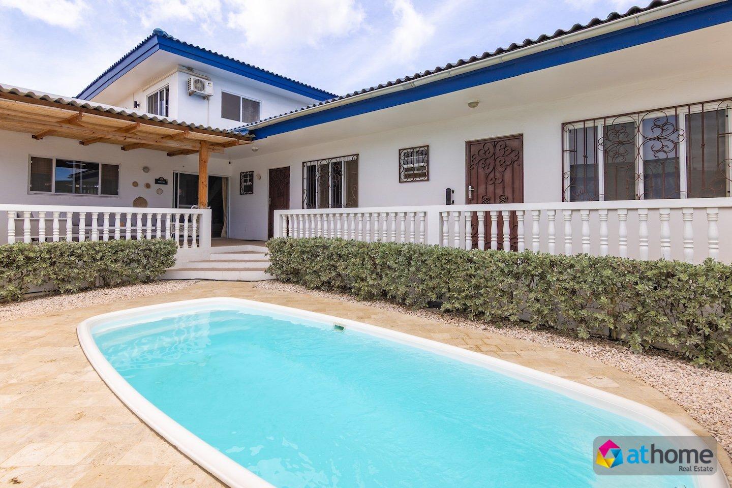 Spacious Home with Two Studios, Apartment and Two Swimming Pools for Sale in Jan Thiel — photo 1