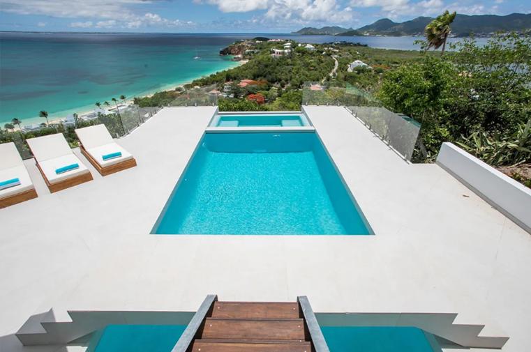 Contemporary-Chic Villa 4BR Aqua Rock at Les Terres Basses, St Martin — photo 4