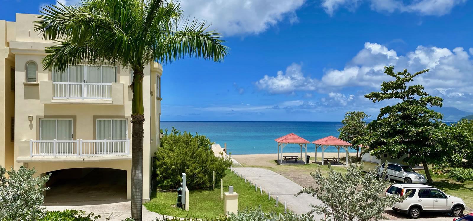2-bedroom beachfront condo at The Hamilton, Nevis — photo 1