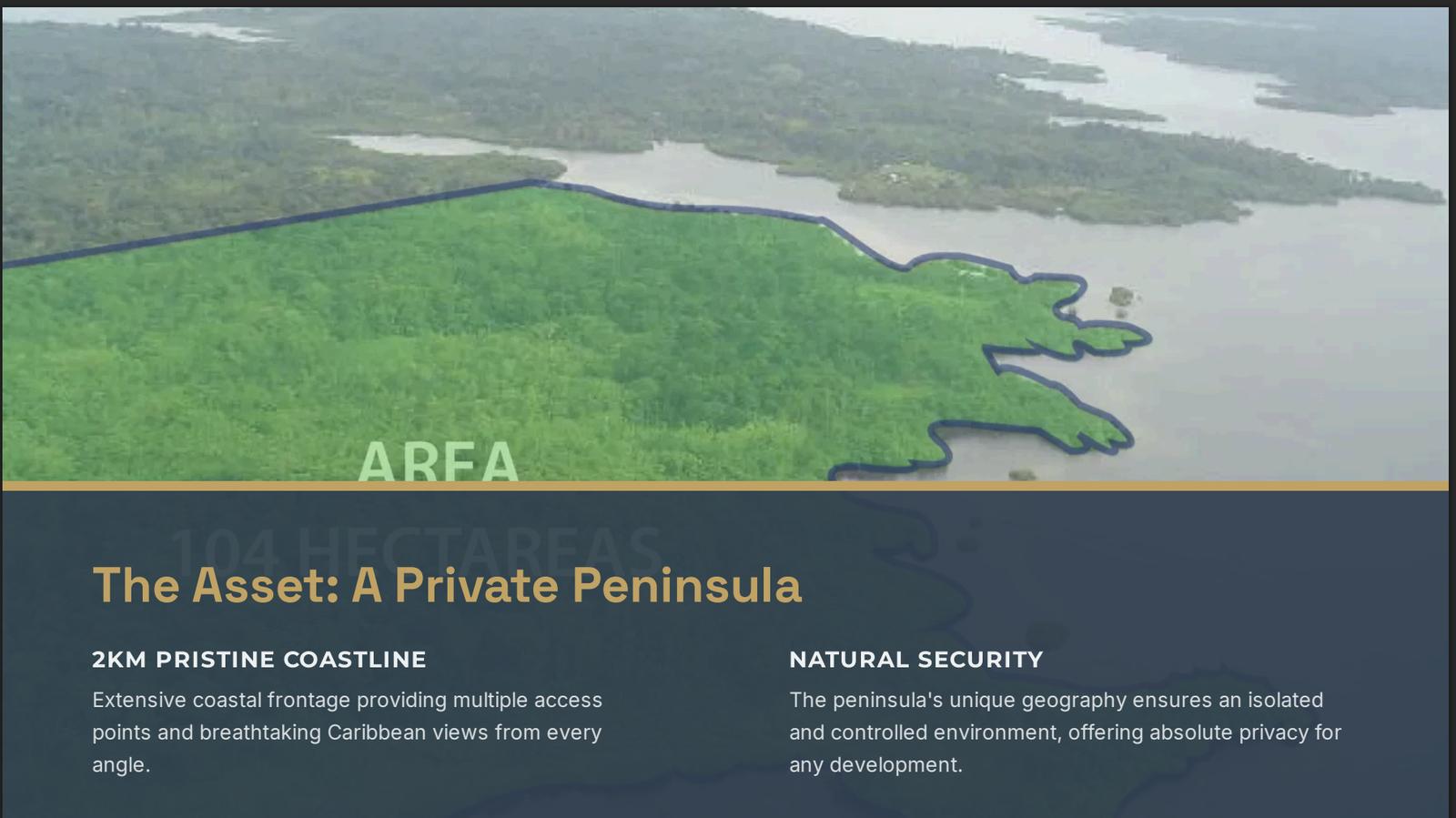 San Cristobal Peninsula | Landmark Development Site in Bocas del Toro, Panama — photo 2