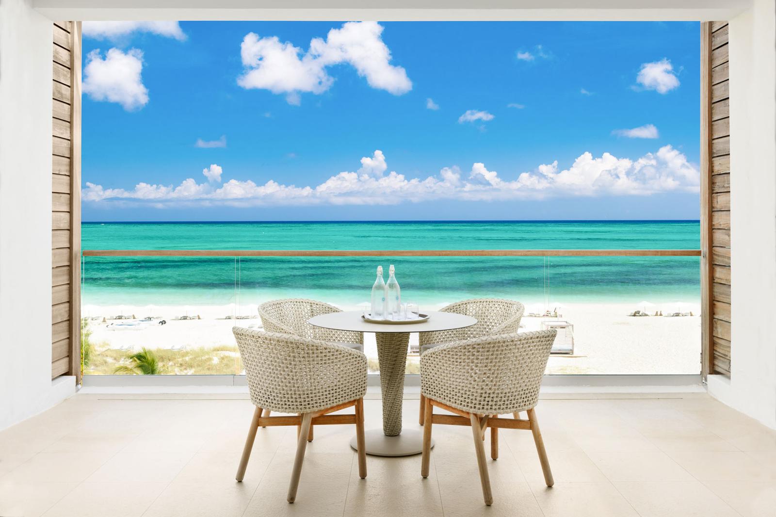 2-bedroom beachfront suite at Wymara Resort, Grace Bay — photo 3
