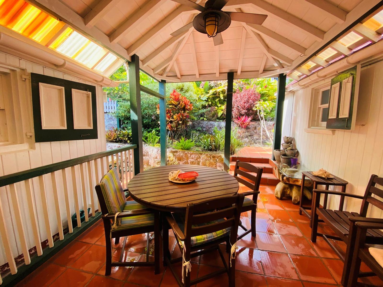 Historic Daphne Cottage with Ocean View in Windwardside Saba — photo 5