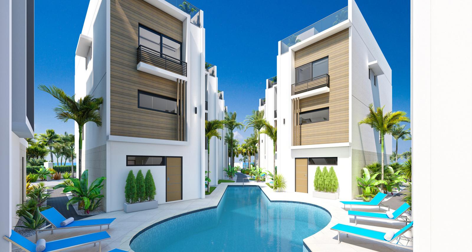 2-bedroom townhouse in South Sound, Grand Cayman with rooftop terrace — photo 3