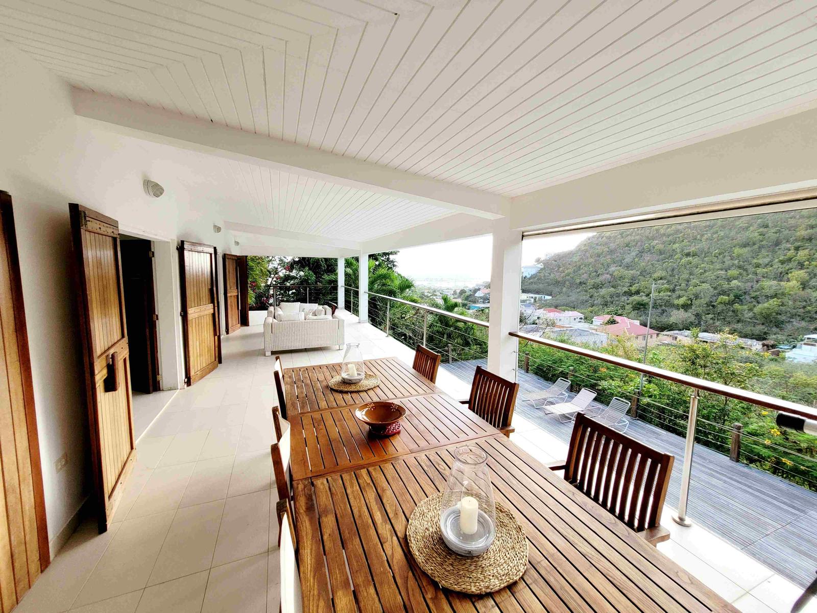 4-bedroom villa in Almond Grove, Sint Maarten with separate studio and pool — photo 5