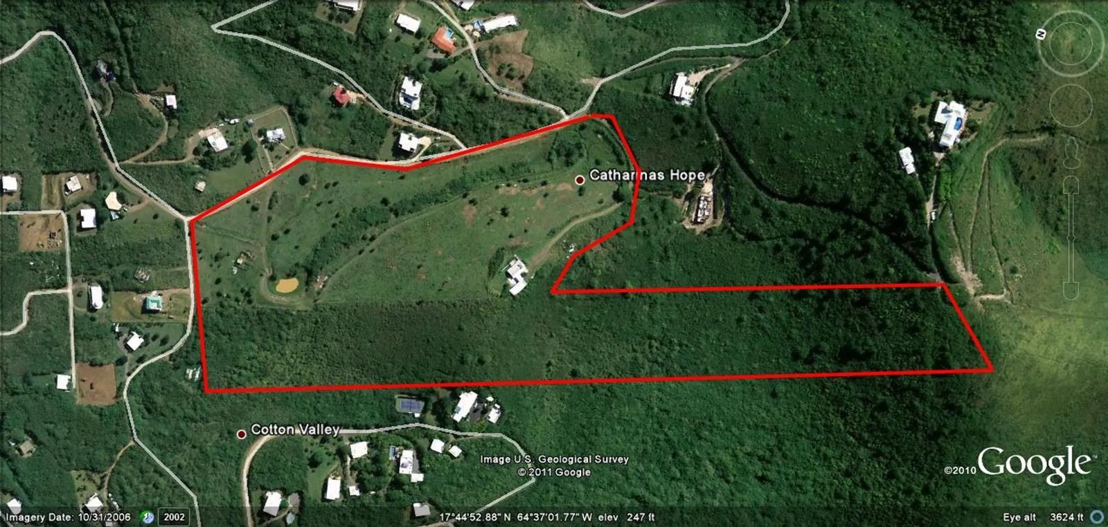 2-bedroom house on 37.4-acre ocean-view lot in Catherine's Hope, St Croix — photo 2