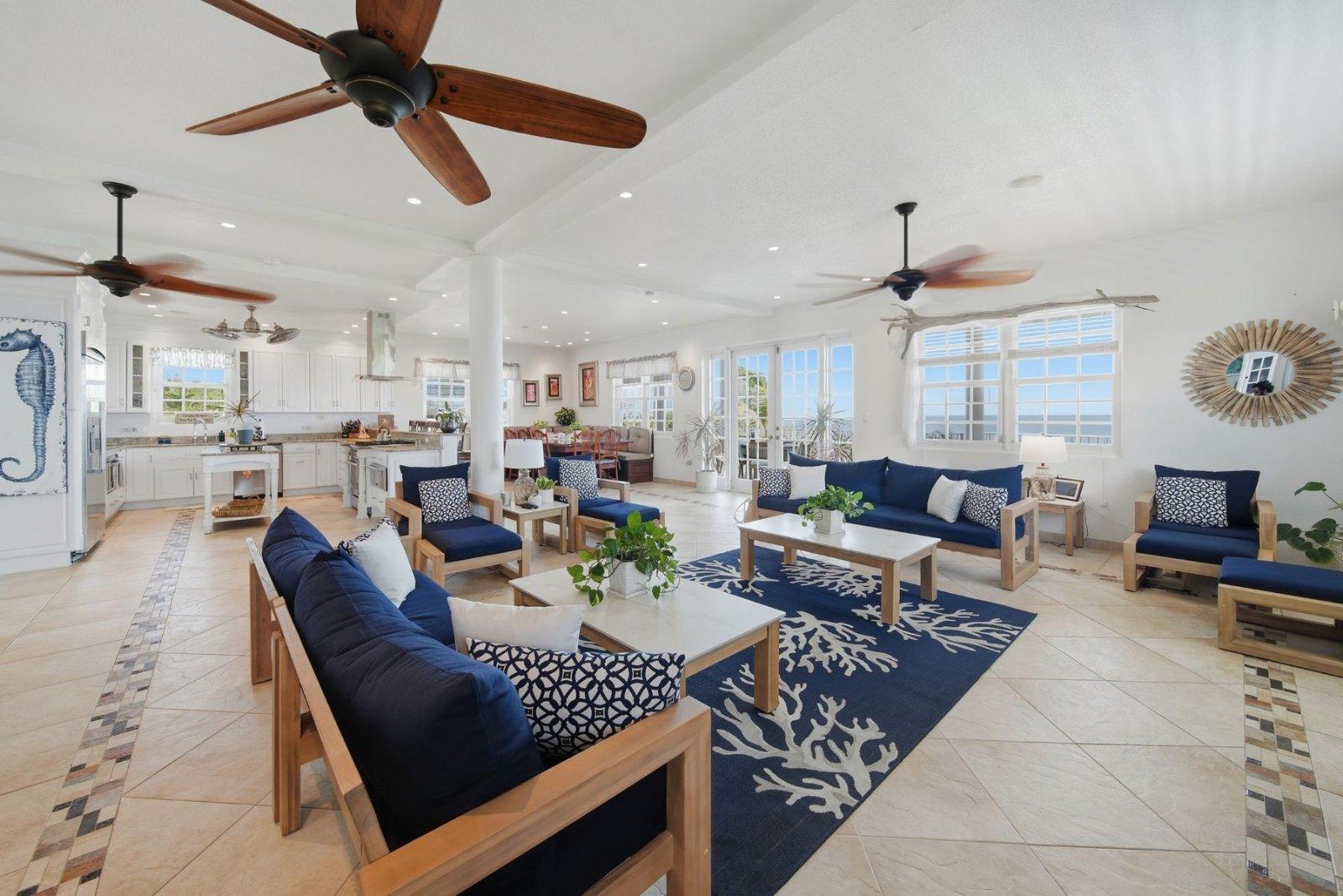 7 Bedroom Oceanfront Home for Sale, Queen's Highway, East End, Grand Cayman — photo 5