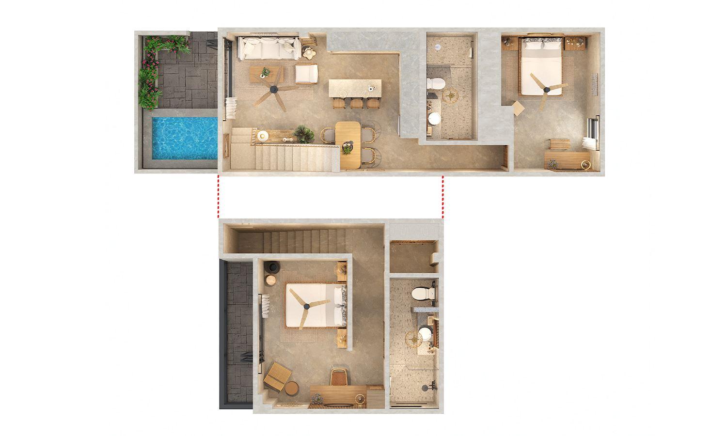 2-bedroom condo in Orchid Breeze, Placencia — photo 4