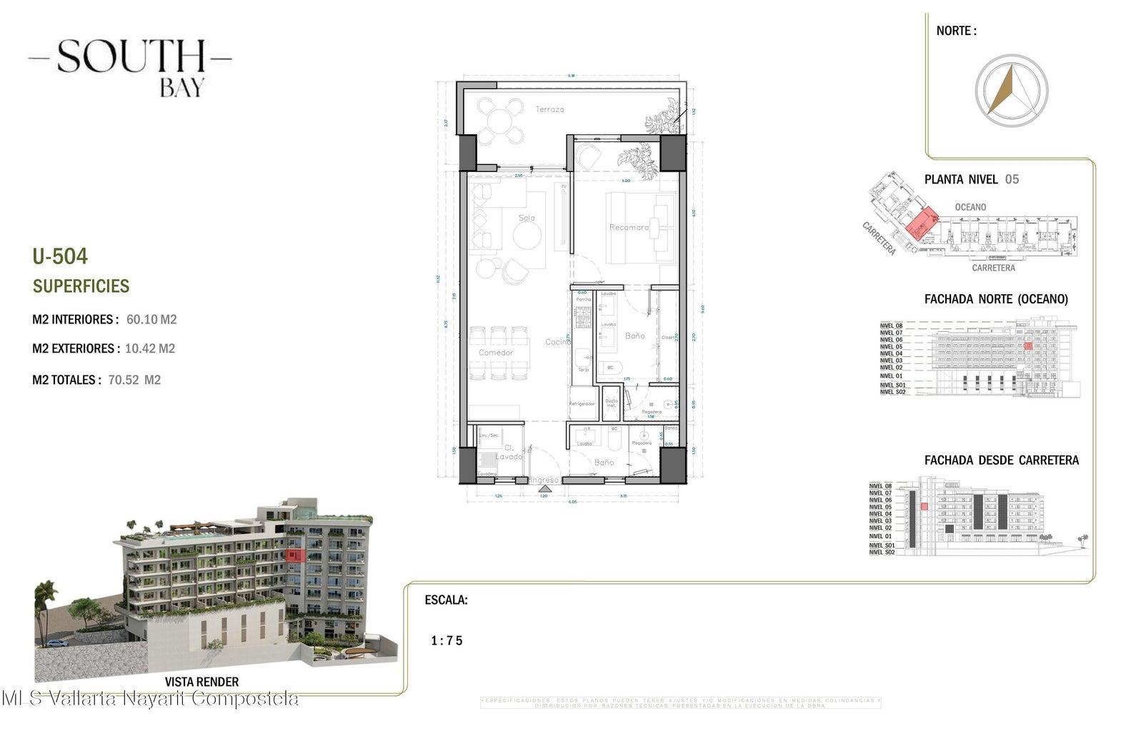 1-bedroom condo in South Bay, Puerto Vallarta — photo 2