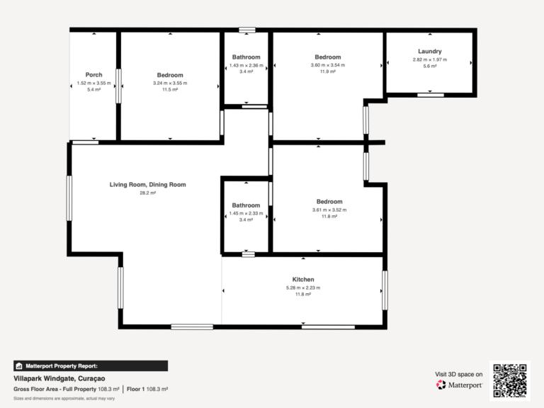 3 bedroom home for sale - Wind Gate Resort, Kwartje — photo 4