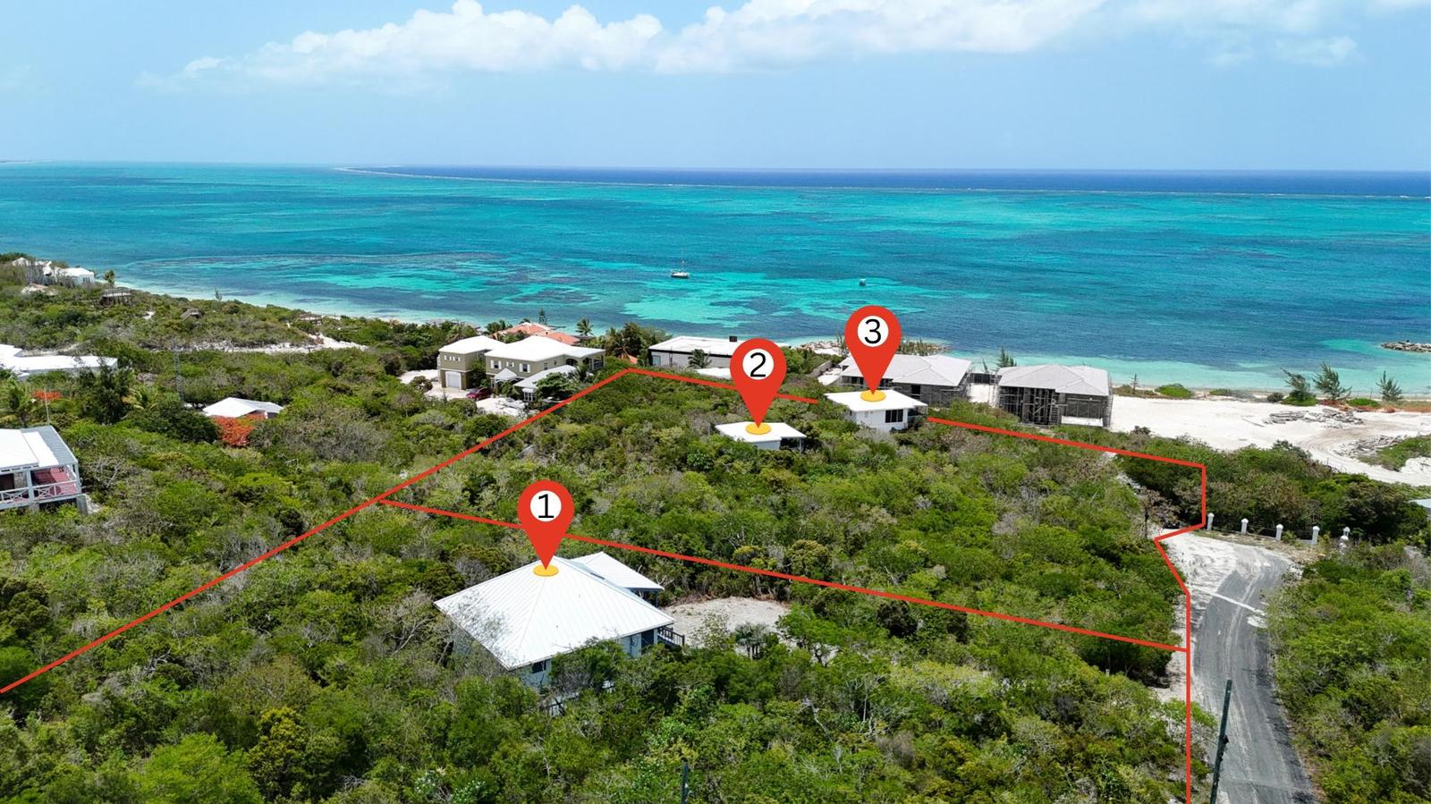 2 LOTS! 3 Properties, 1 Unbeatable Deal, Providenciales, TC — photo 2