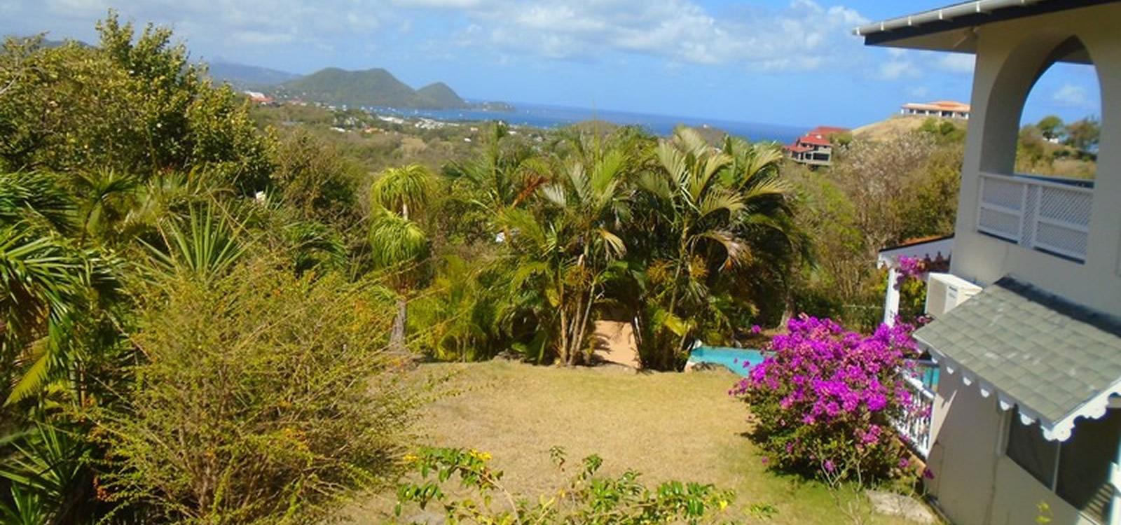 0.8-acre land in Cap Estate, Saint Lucia with sea views — photo 5