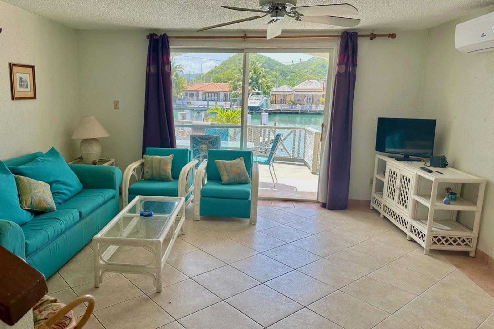 2 Bedroom Waterfront Villa for Sale, South Finger, Jolly Harbour, Antigua — photo 3