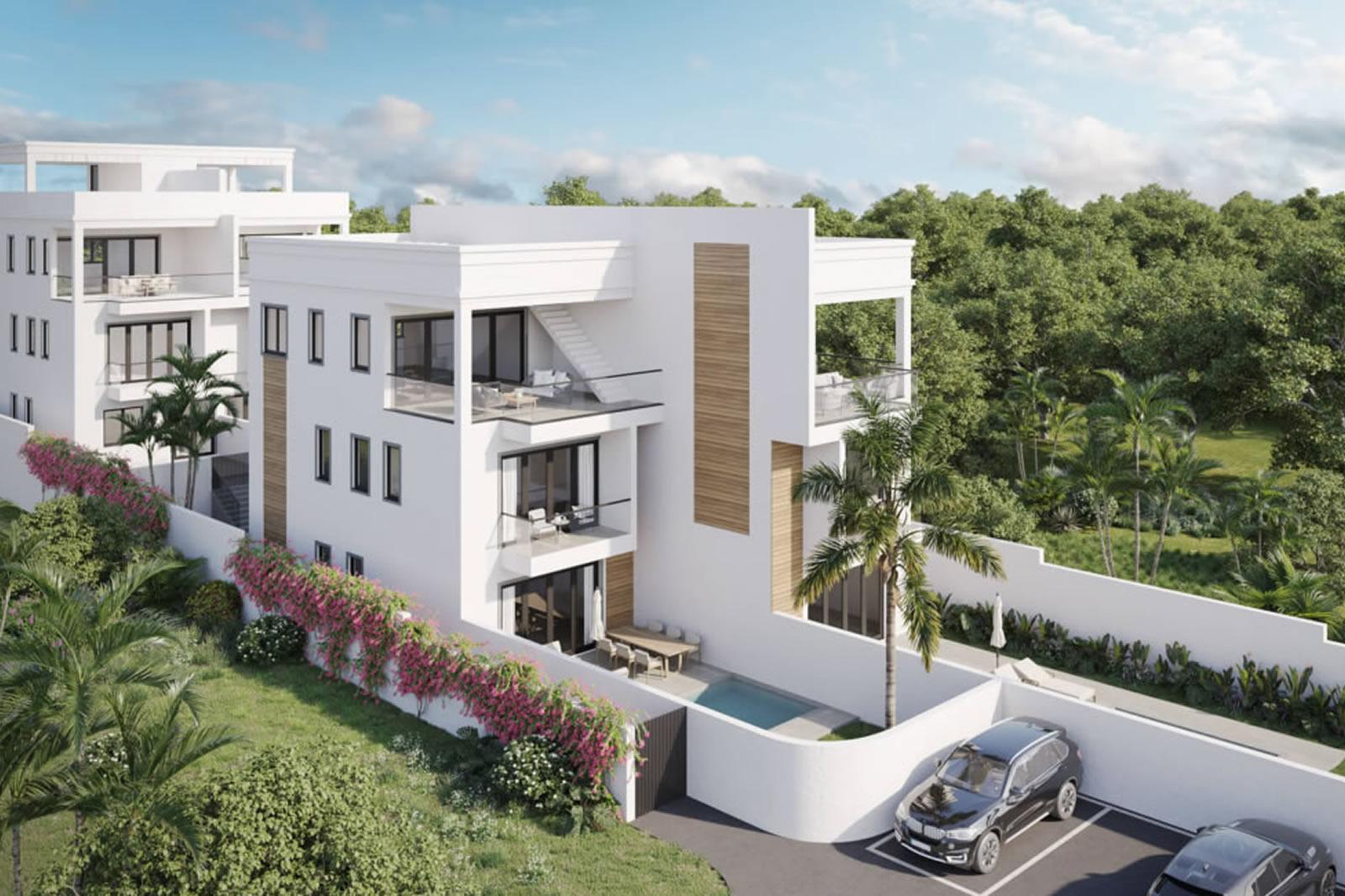 New 3 Bedroom Homes for Sale, Seastar Mews, Mount Standfast, St James, Barbados — photo 2