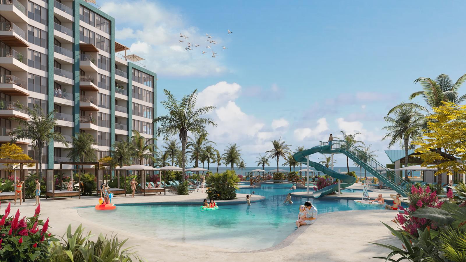 2 Bedroom Beachfront Condos for Sale at Margaritaville Beach Resort & Residences Playa Caracol, Panama — photo 4