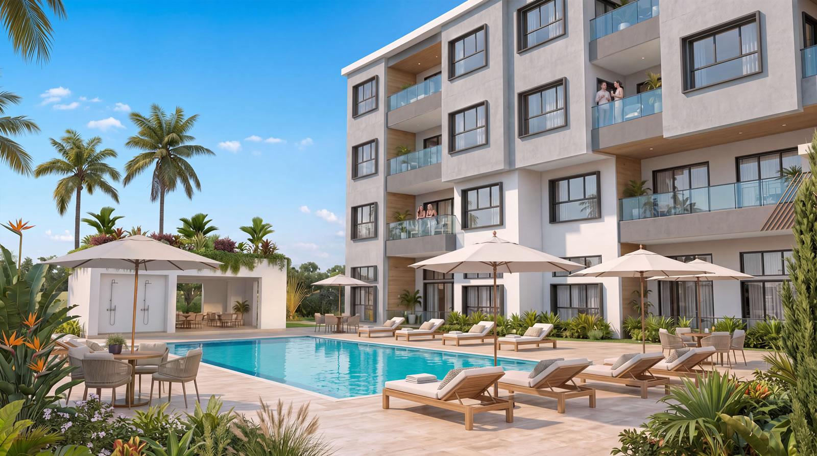 New 2 Bedroom Condos for Sale, Vento, Cap Cana, Dominican Republic — photo 2
