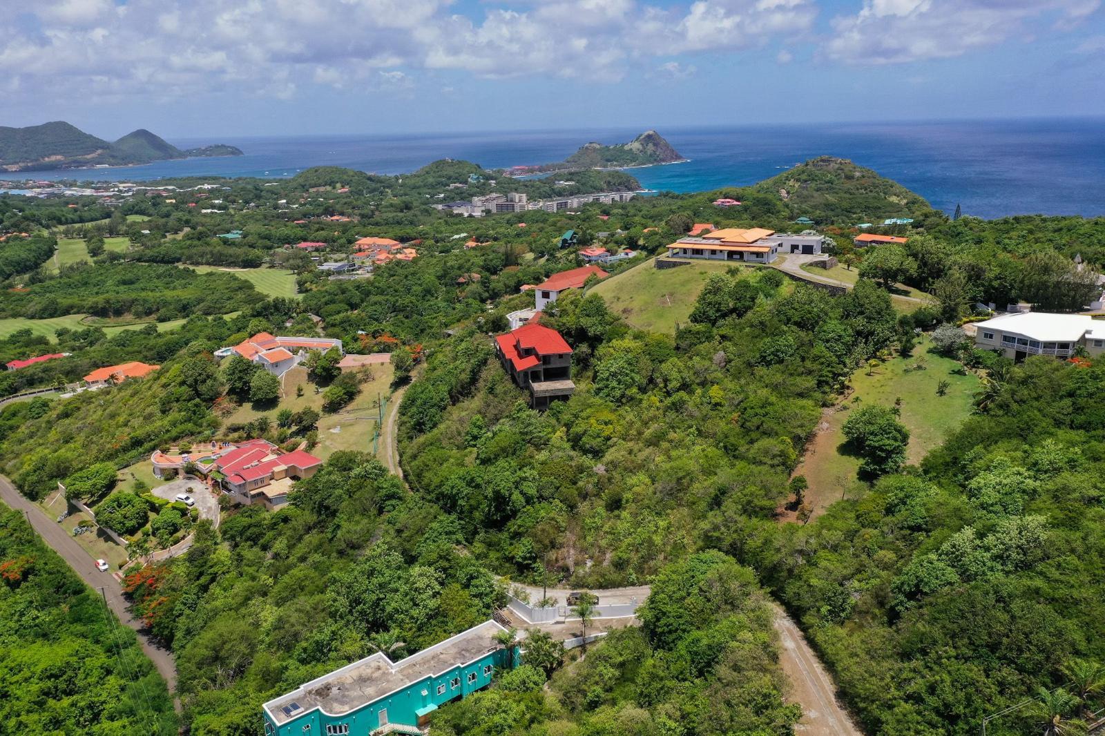 0.75-acre land lot in Cap Estate, Saint Lucia — photo 3