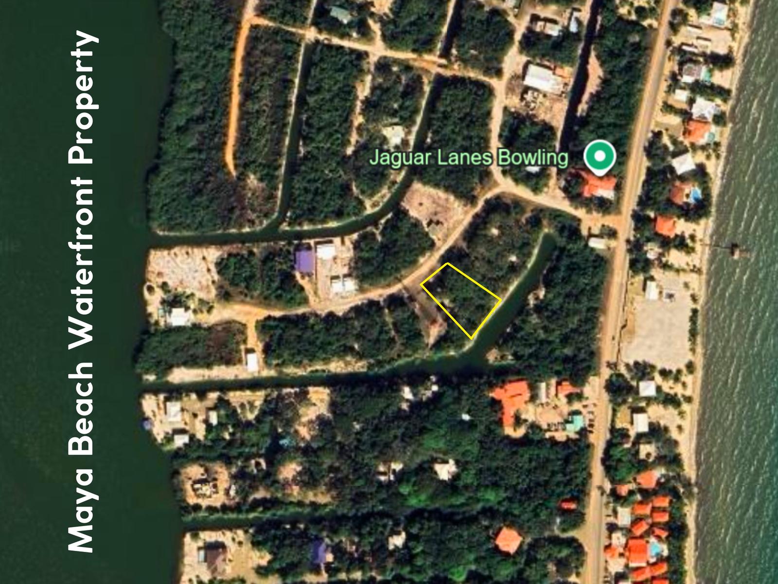 Maya Beach Canal Front Lot — photo 1