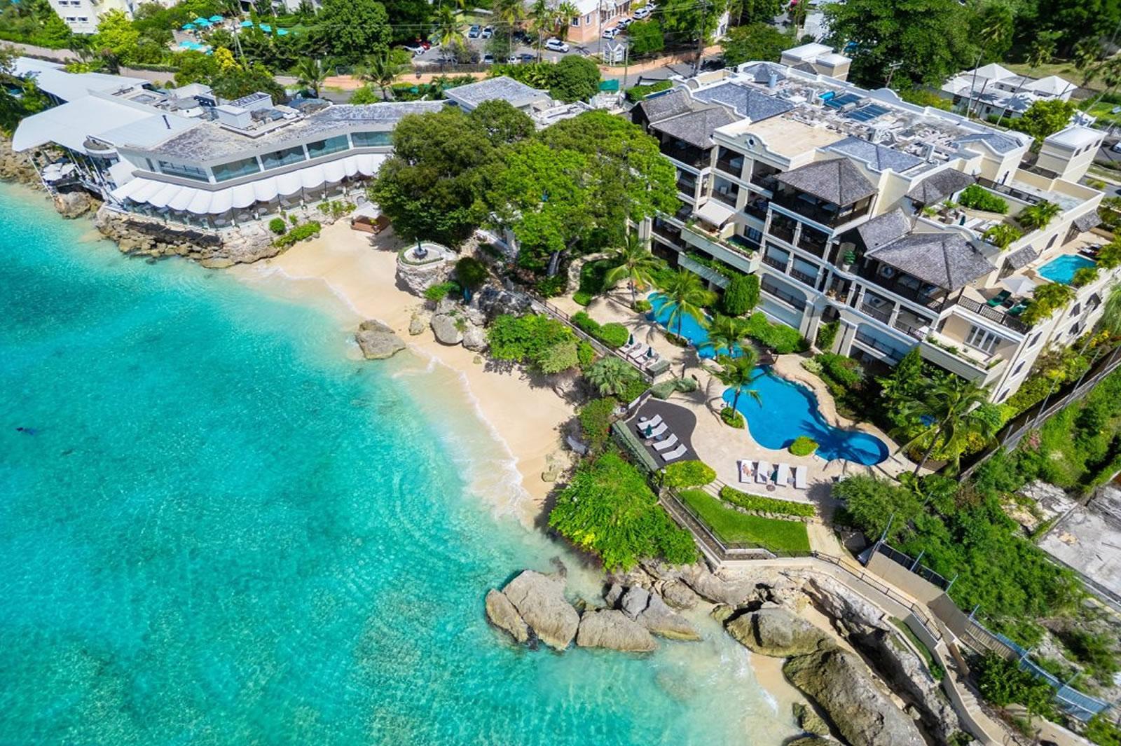 3 Bedroom Beachfront Apartment 201 for Sale, Sandy Cove, Durants, Paynes Bay, St James, Barbados — photo 1