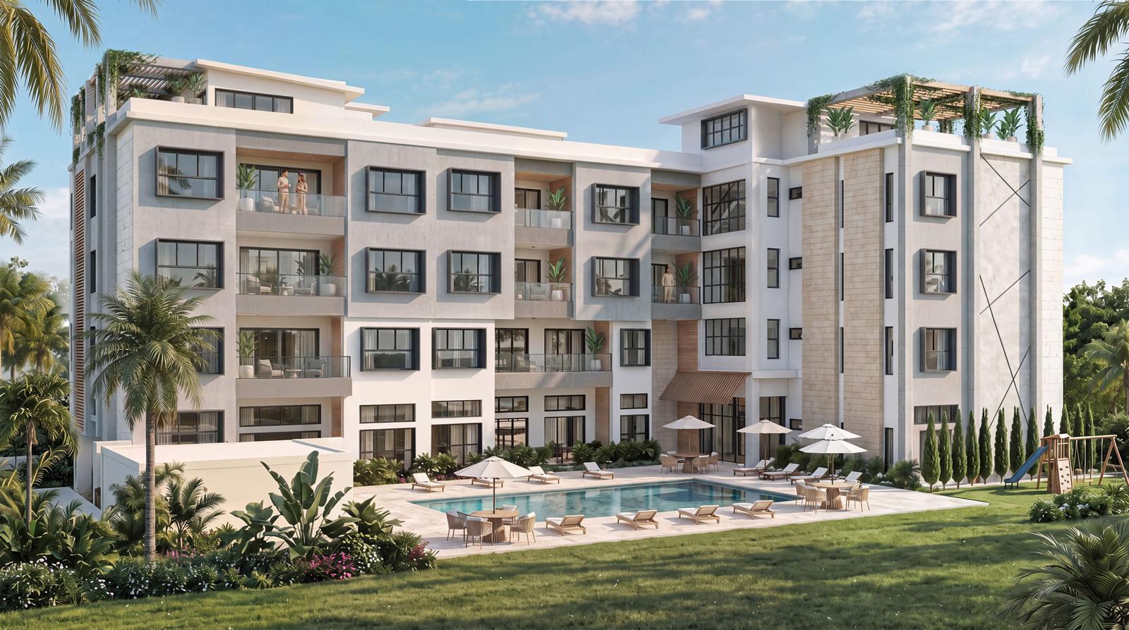 New 2 Bedroom Penthouses for Sale, Vento, Cap Cana, Dominican Republic — photo 3