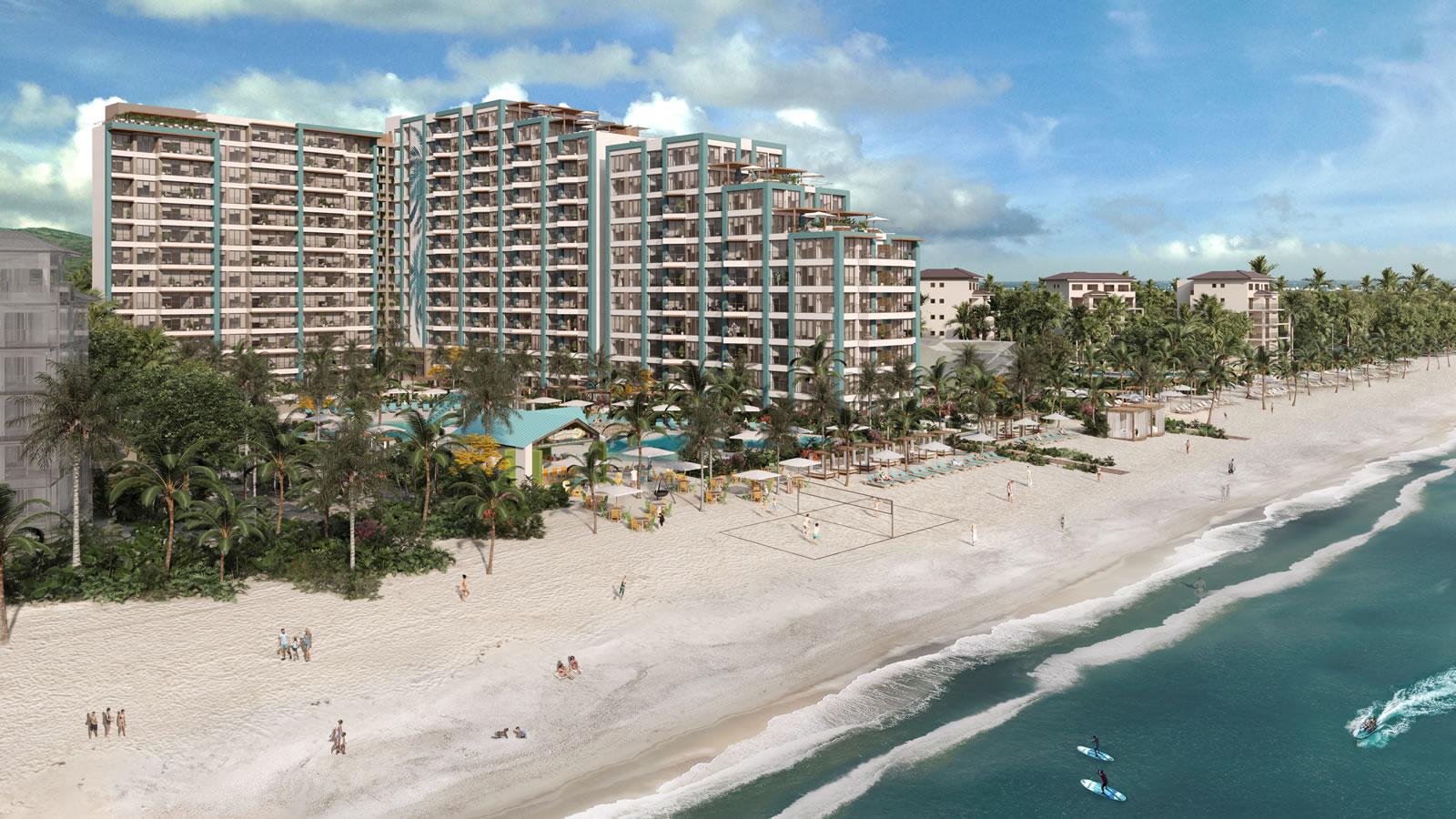 3 Bedroom Beachfront Condos for Sale, Margaritaville Beach Resort & Residences Playa Caracol, Panama — photo 2