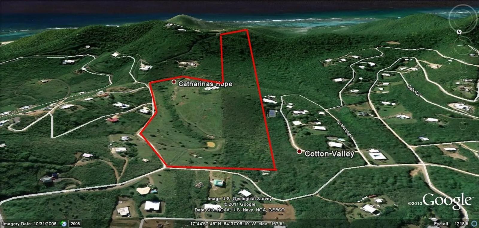2-bedroom house on 37.4-acre ocean-view lot in Catherine's Hope, St Croix — photo 3