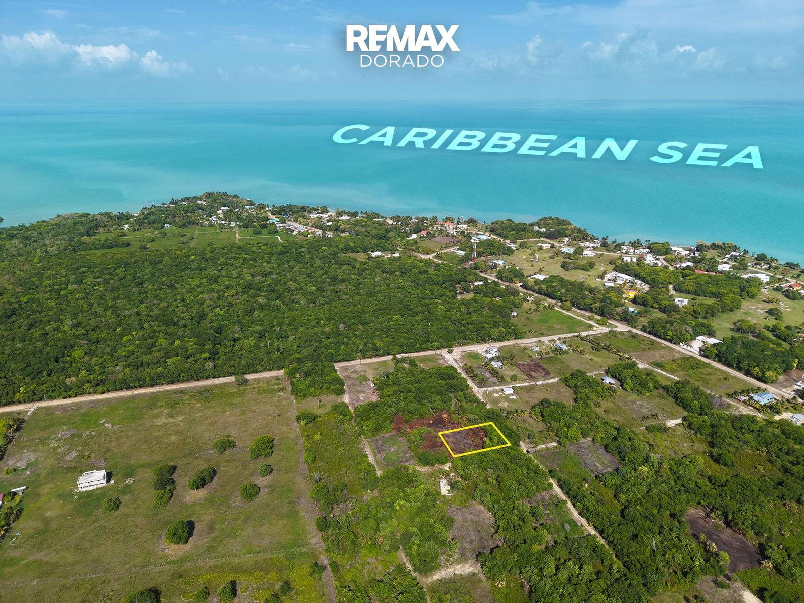 Caribbean Sea Access Lot — Corozal Town, Consejo — photo 2