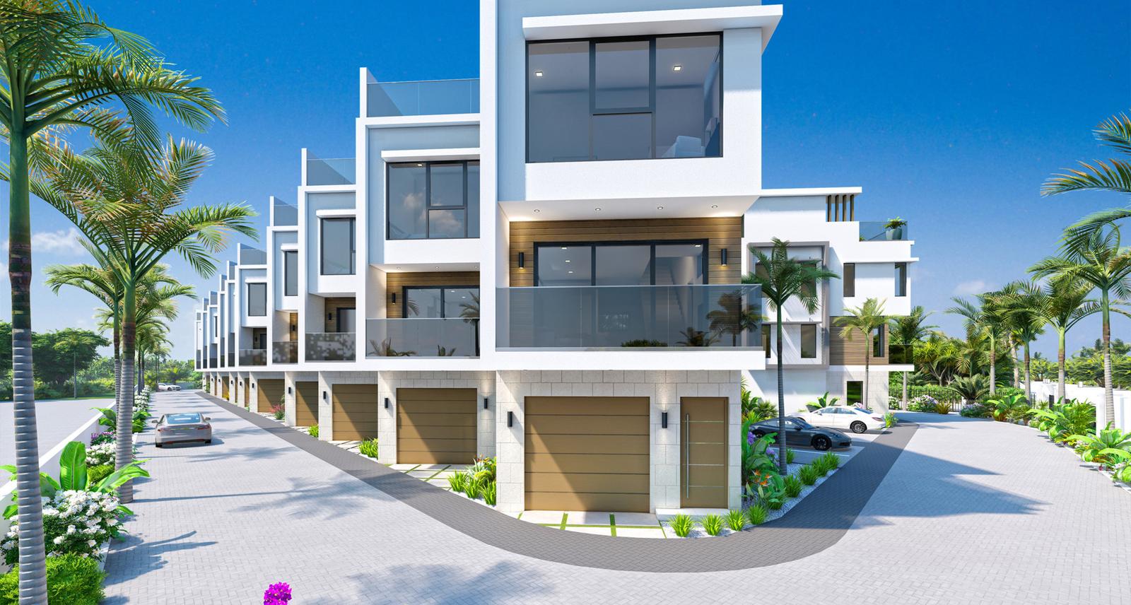 2-bedroom townhouse in South Sound, Grand Cayman with rooftop terrace — photo 2