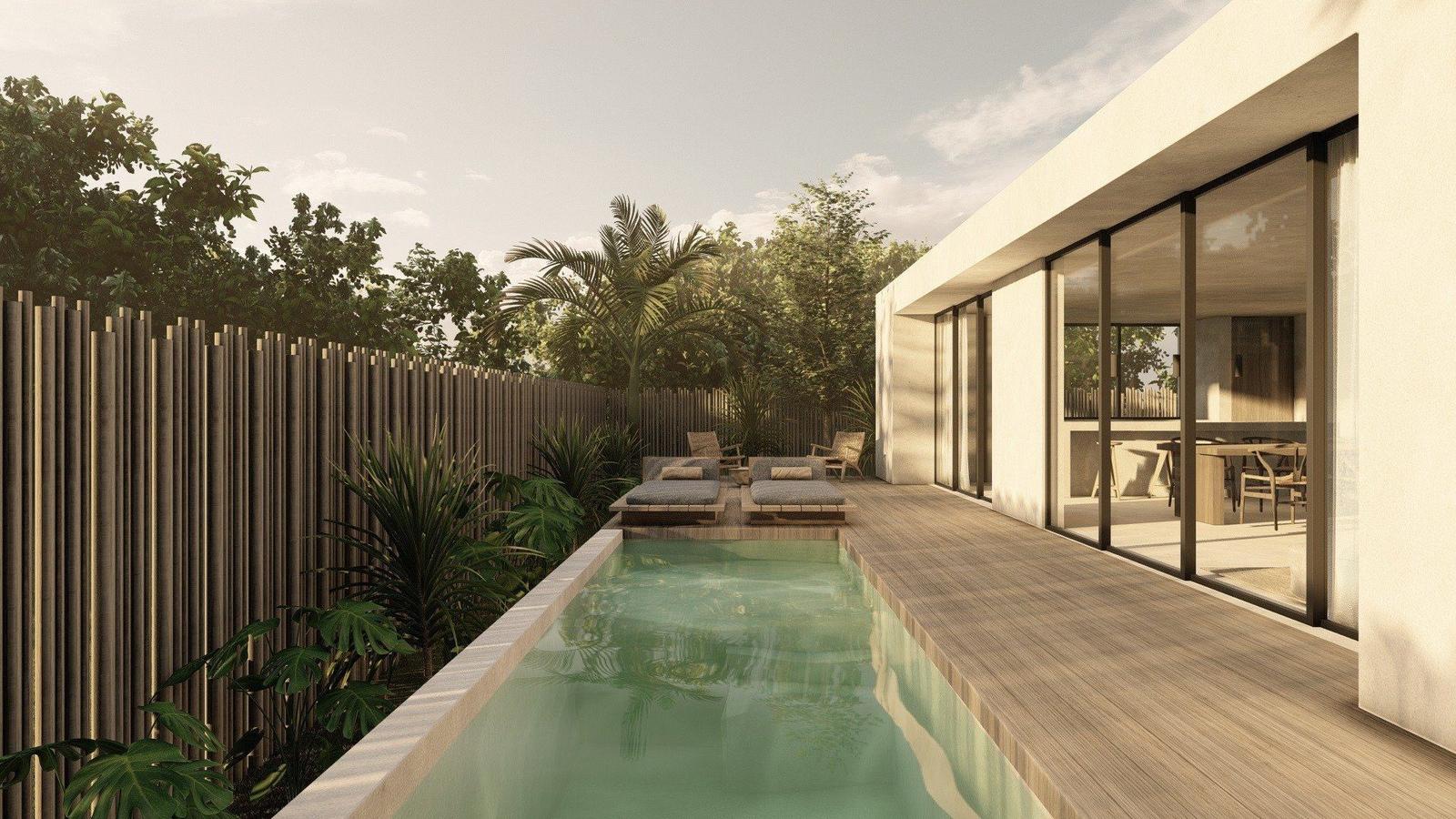 Modern Tulum-Style 3 Bedroom House Casa L in Habitat Belize — photo 2