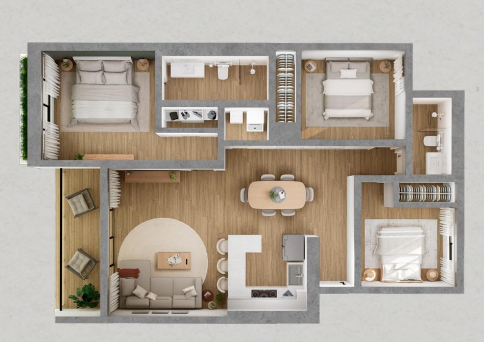 Awesome Three-bedroom Condo For Sale In Bavaro Punta Cana — photo 1