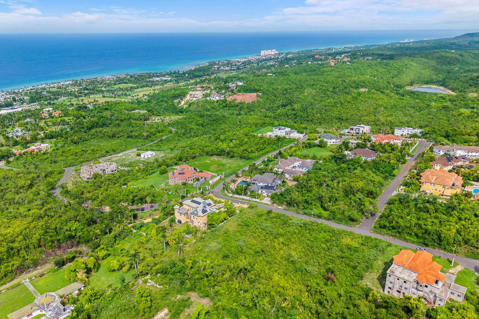 0.73 Acre Ocean View Lot for Sale, The Highlands, Spring Farm, Montego Bay, Jamaica — photo 3