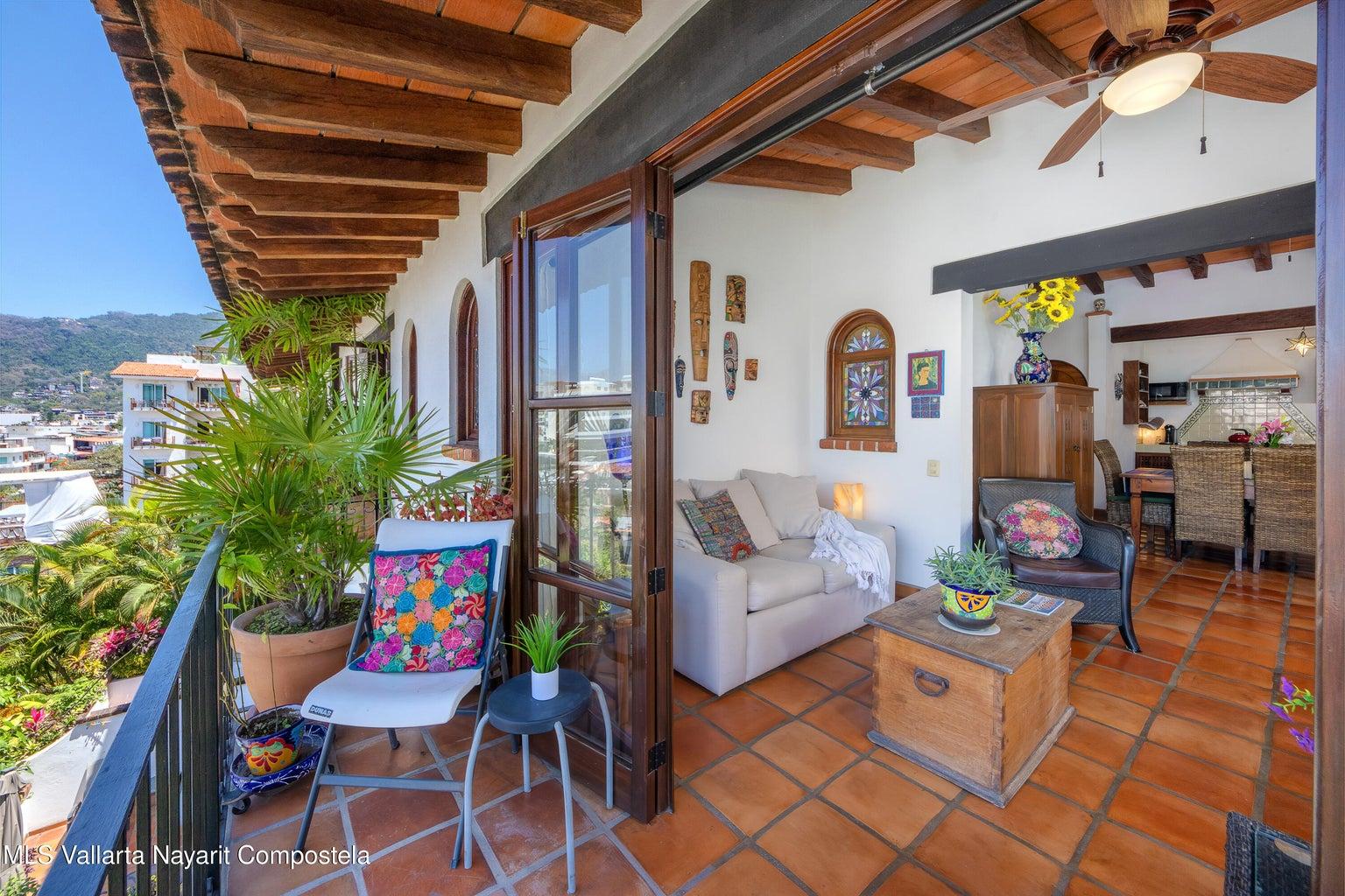 2 Bedroom Penthouse for Sale, Iguanas PH10, Selva Romantica, Puerto Vallarta, Mexico — photo 4