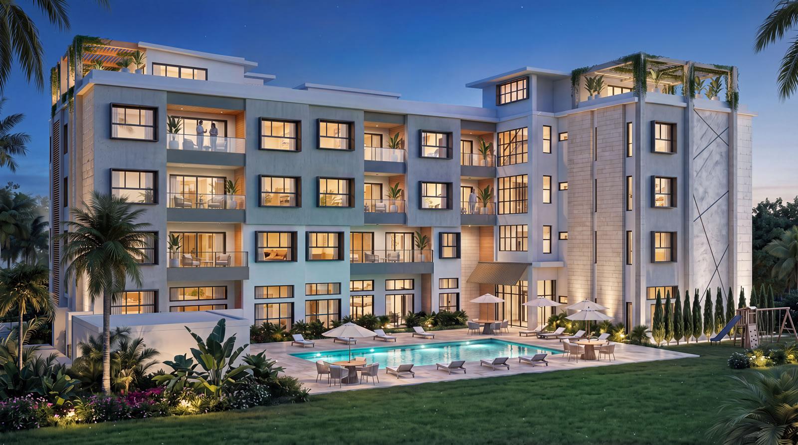 New 2 Bedroom Condos for Sale, Vento, Cap Cana, Dominican Republic — photo 3