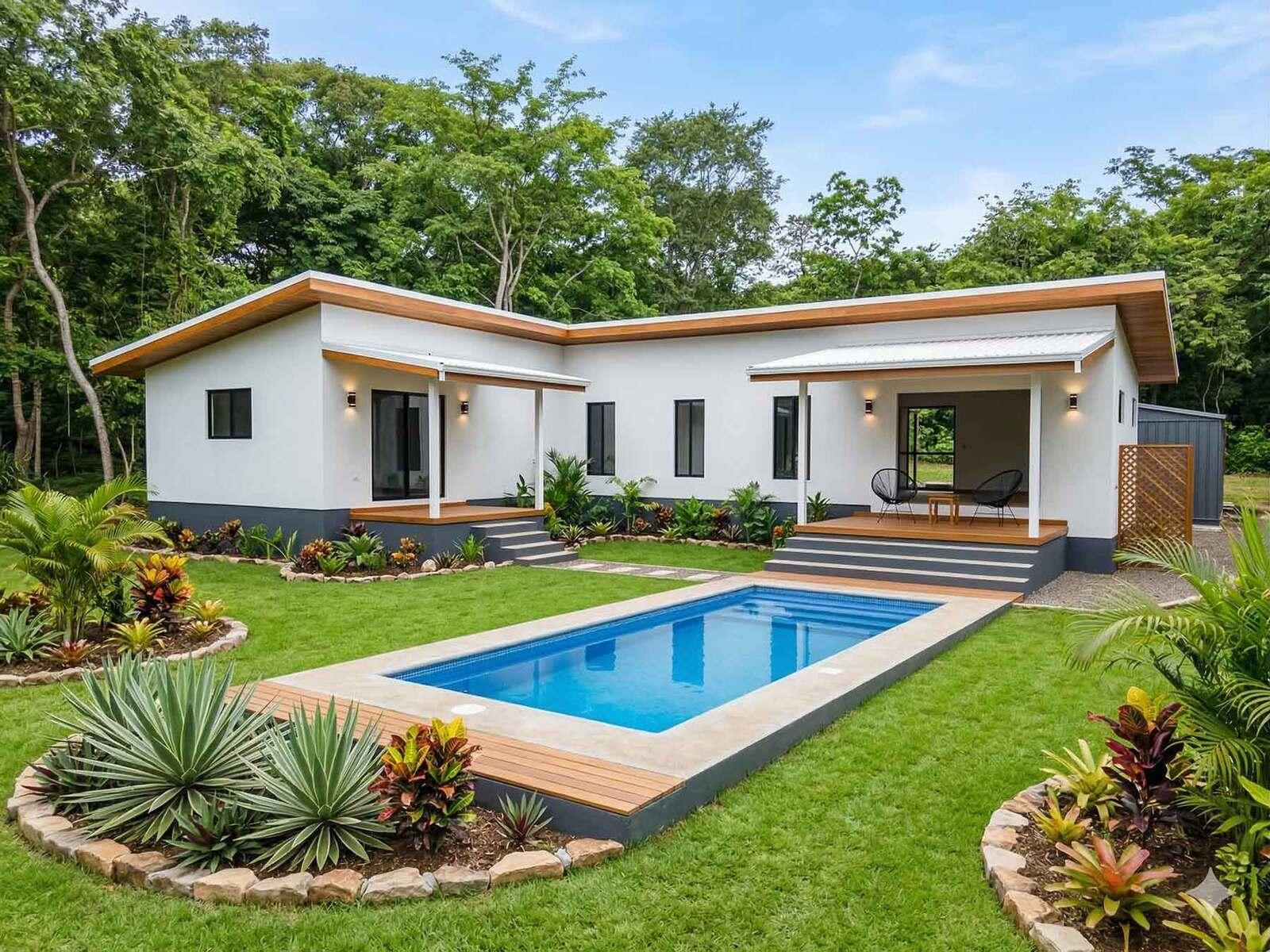 New 3 Bedroom Home for Sale, Black Stallion Eco Ranch, Tamarindo, Guanacaste, Costa Rica — photo 1