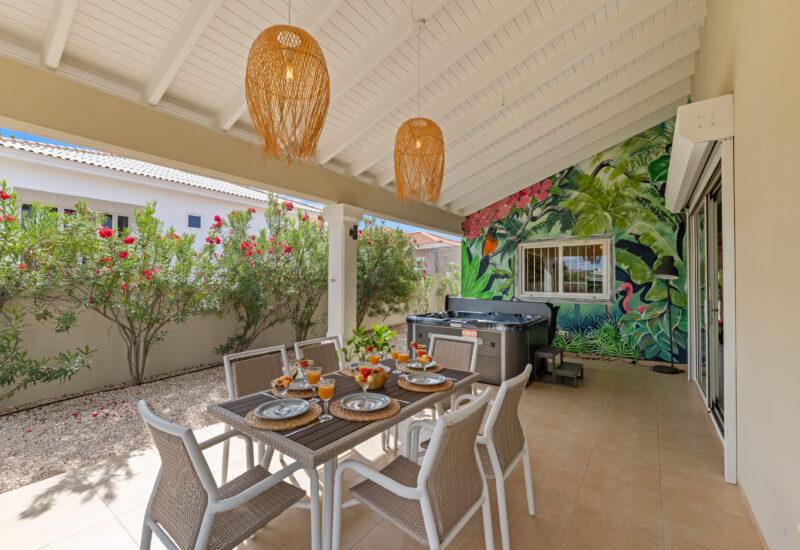 4 bedroom home Kaya Barbera | Jacuzzi & Pool | Jan Thiel — photo 5